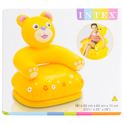 "Intex Happy  Animal Chair - Teddy -code008 - Click here to View more details about this Product